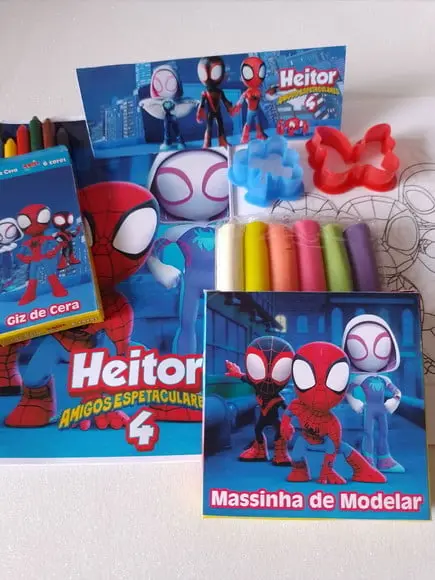 Kit Colorir Spidey e Seus Amigos Espetaculares