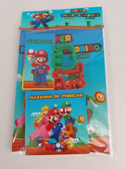 Kit Colorir Super Mário Bross