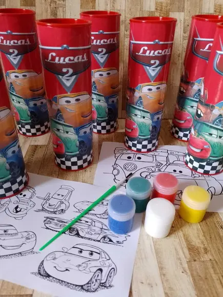 Kit Pintura no Tubo Cars
