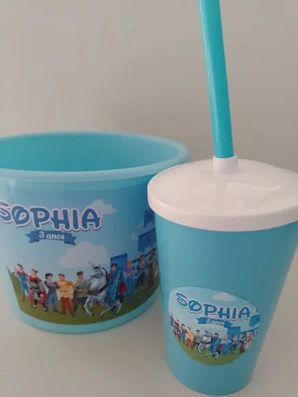 Kit Pipoca e Copo Twister