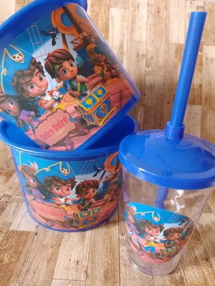 Kit Pipoca e Copo Twister Santiago dos Mares