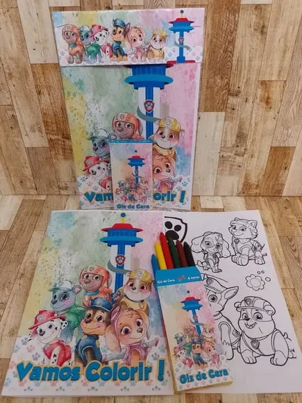 Revista de Colorir Patrulha Canina
