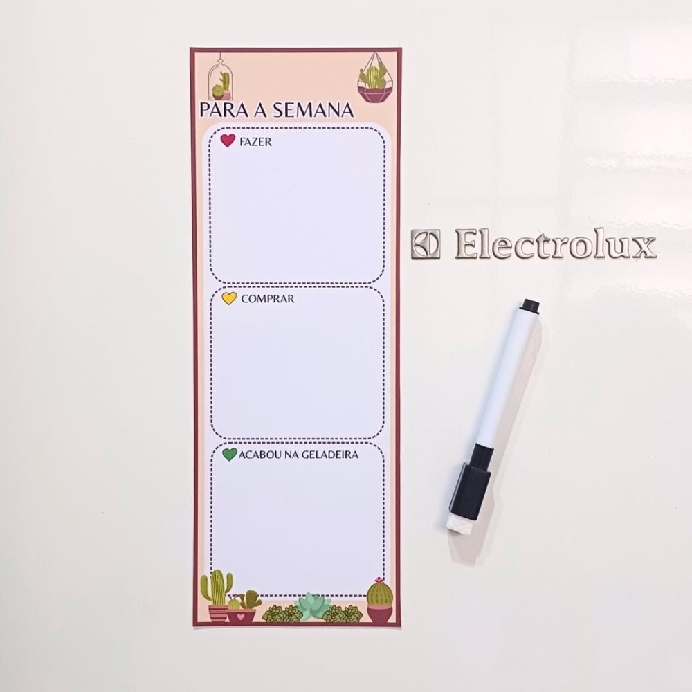 Planner Lista geladeira