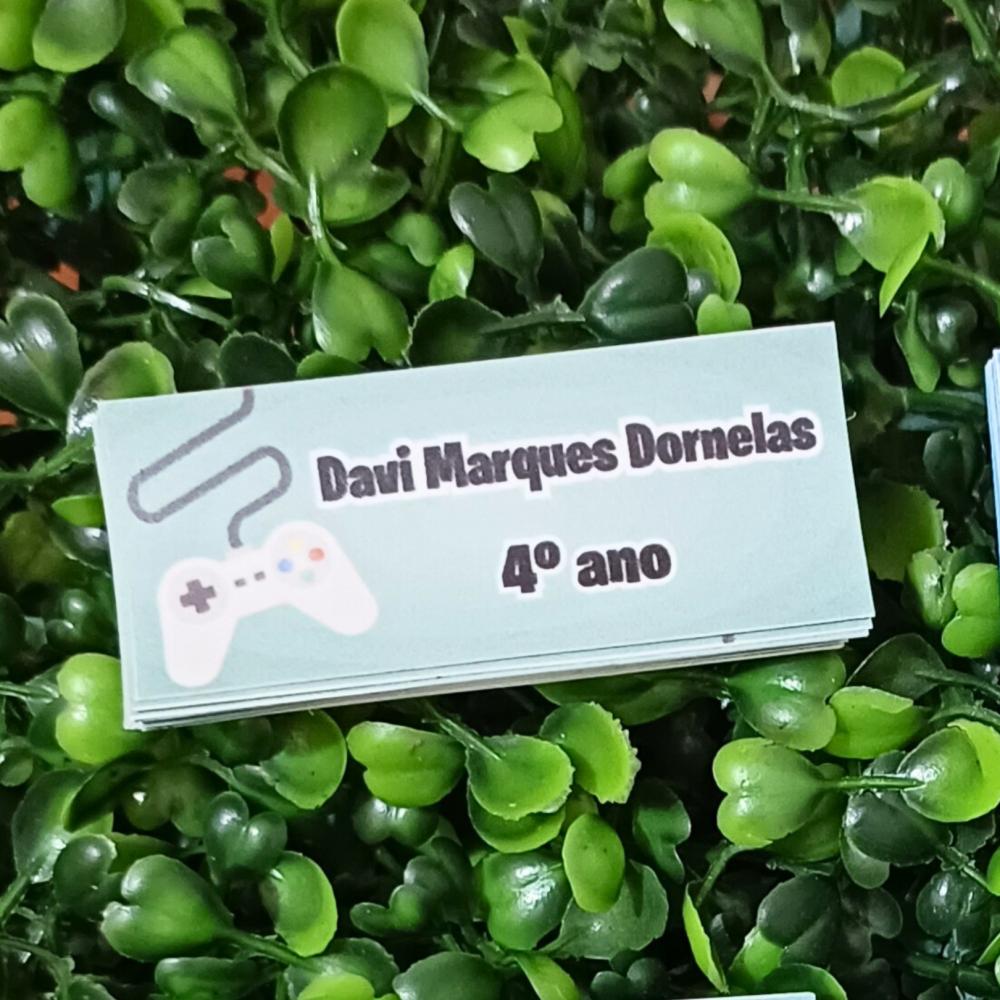 Etiqueta vinil à prova d´água 6x2,5cm