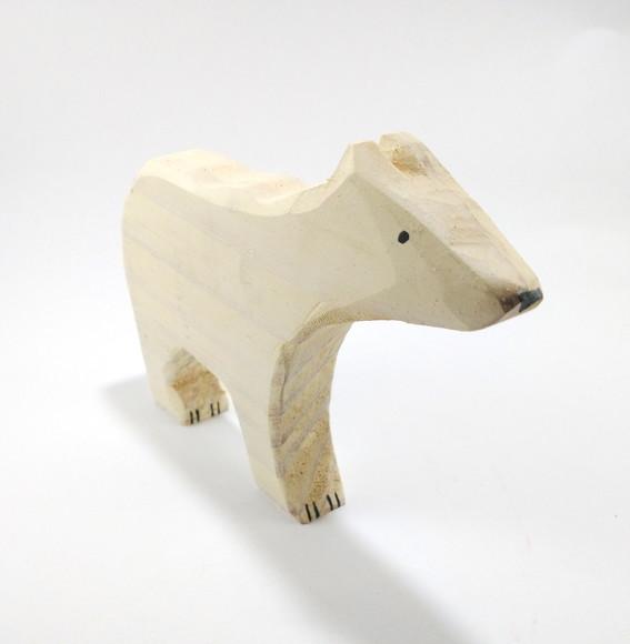Urso Polar de Madeira 1