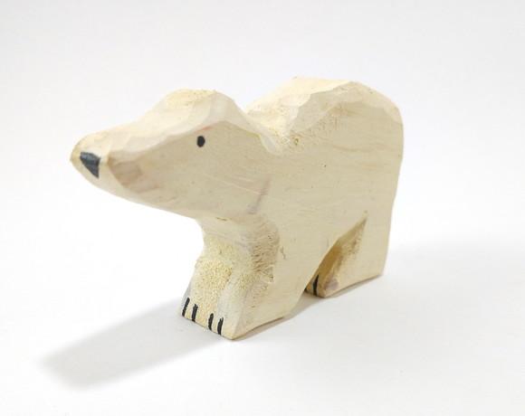 Urso Polar Filhote de Madeira 1