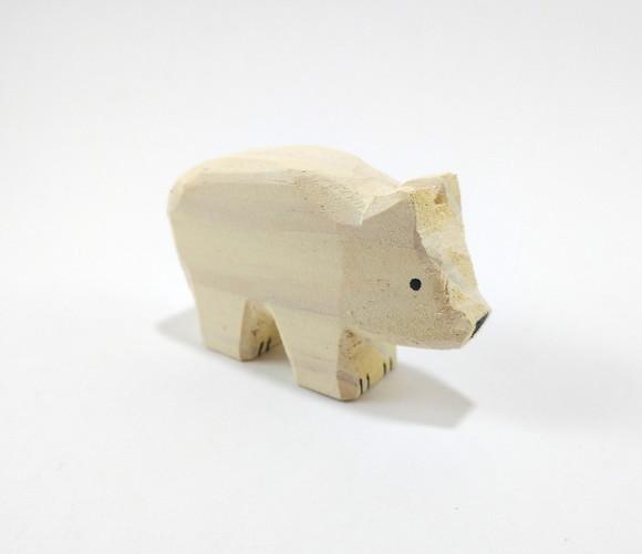 Urso Polar Filhote de Madeira 2