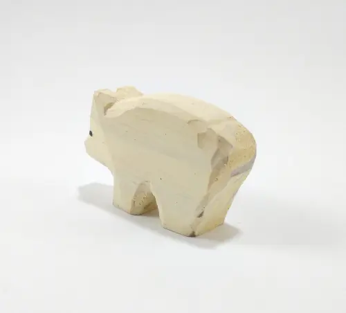 Urso Polar Filhote de Madeira 2