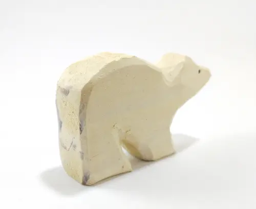 Urso Polar Filhote de Madeira 1