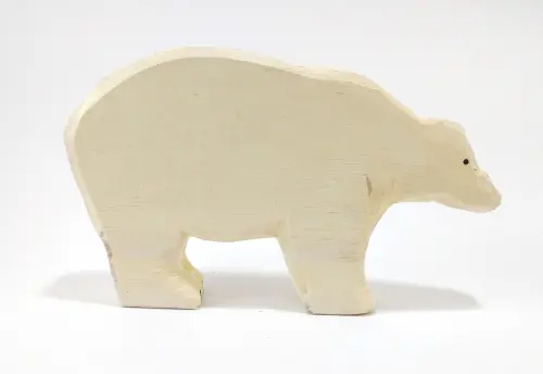 Urso Polar de Madeira 2