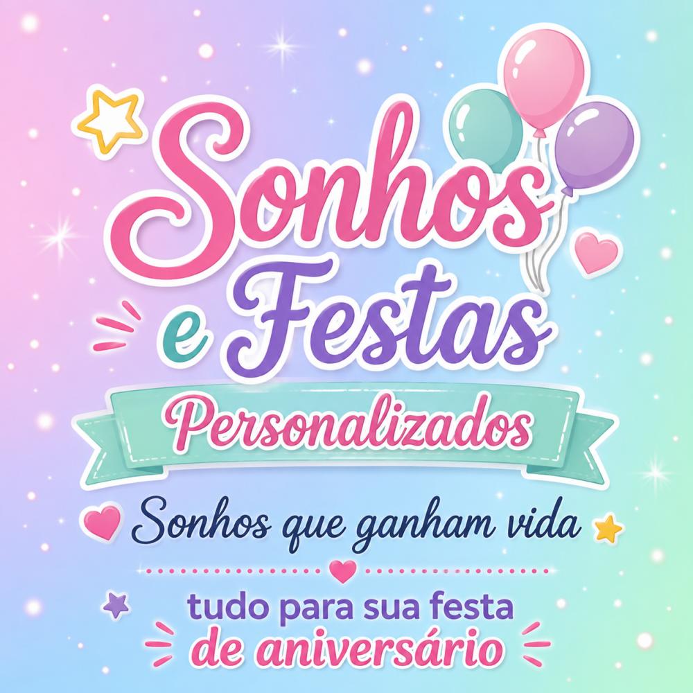 Sonhos e Festas Personalizados Topos de Bolo