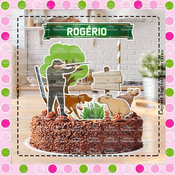 Topo de Bolo Caçador