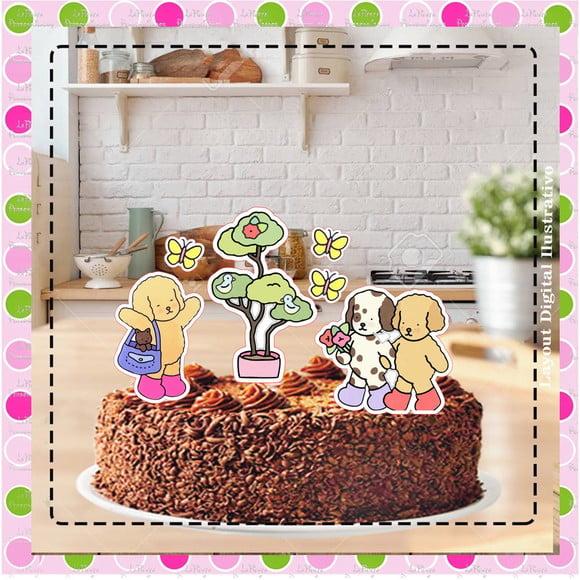 Topo de Bolo Bobbie Goods