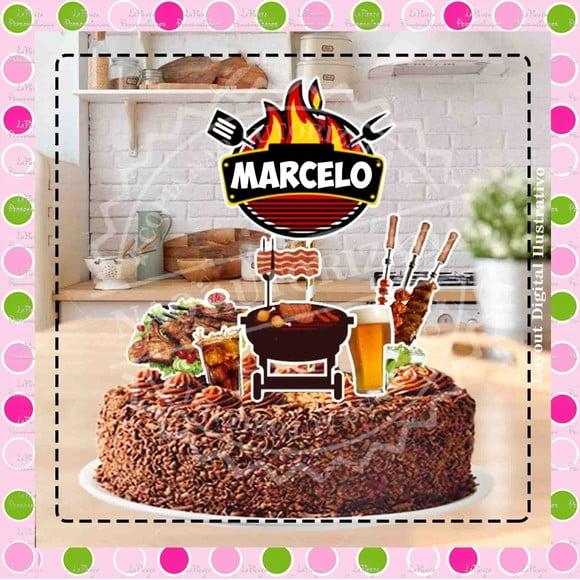 Topo de Bolo Churrasco