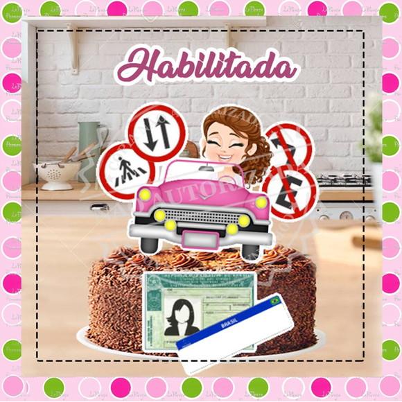 Topo de Bolo Habilitada / Habilitação