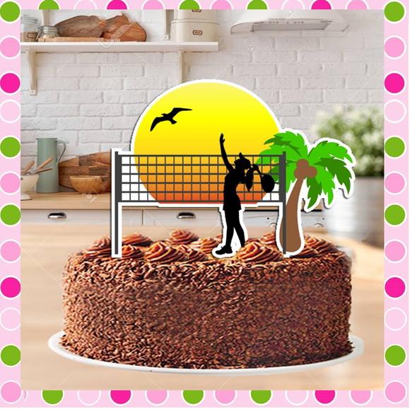Topo de Bolo Beach Tennis