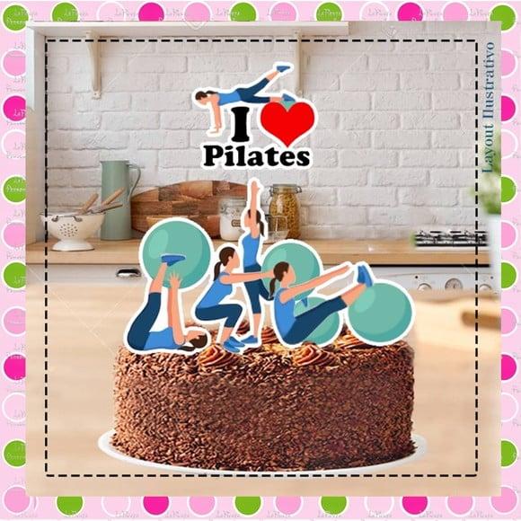 Topo de Bolo Pilates
