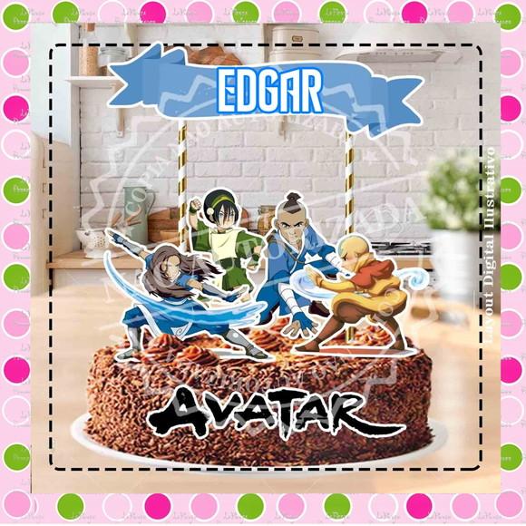 Topo de Bolo Avatar