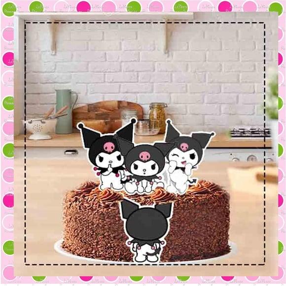 Topo de Bolo Kuromi