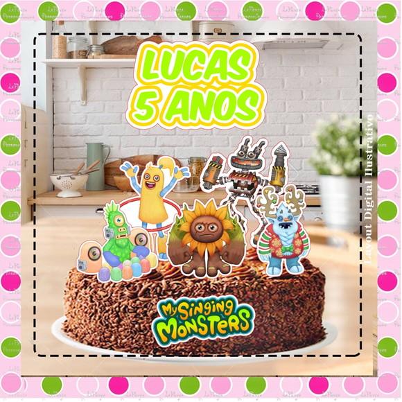 Topo de Bolo My Singing Monsters