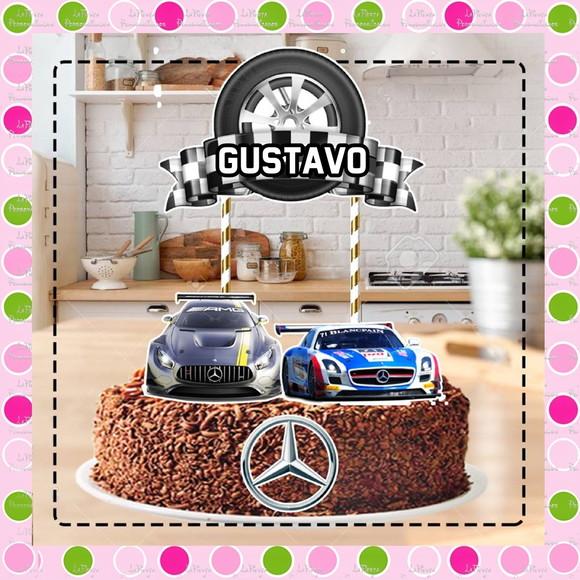 Topo de Bolo Mercedes