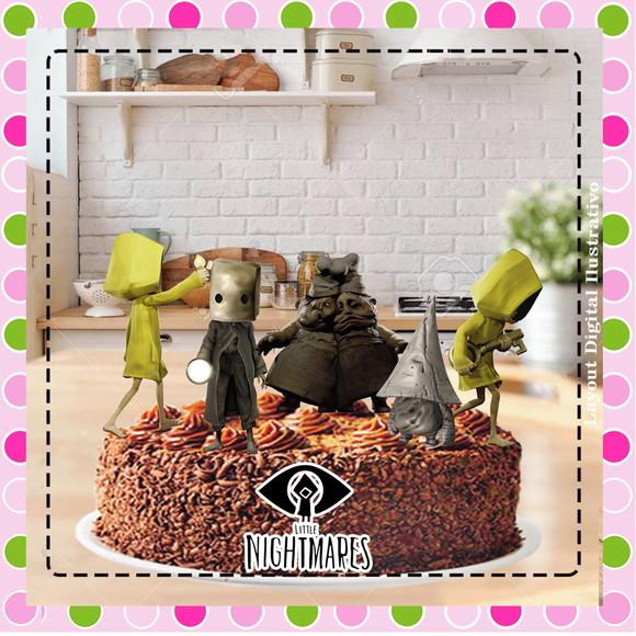 Topo de Bolo Little Nightmares