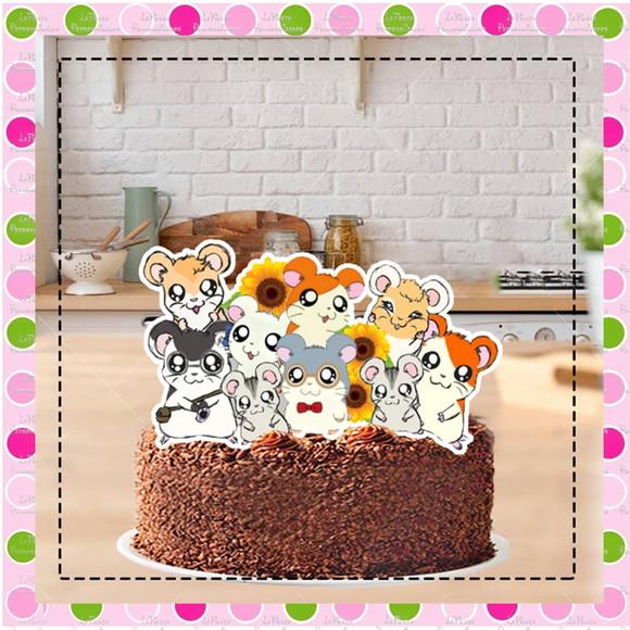 Topo de Bolo Hamtaro
