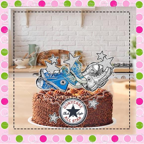 Topo de Bolo All Star