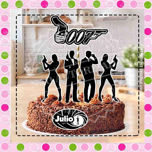 Topo de Bolo 007