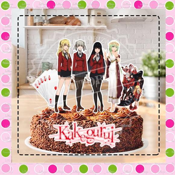 Topo de Bolo Kakegurui