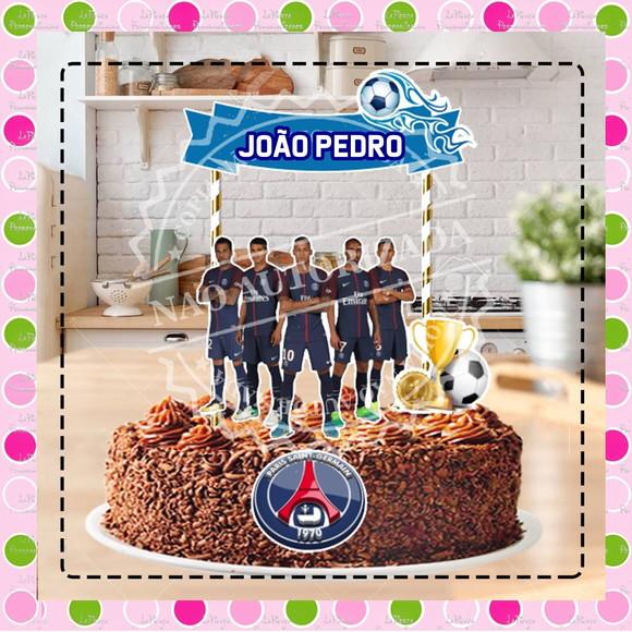 Topo de Bolo Paris Saint-Germain Football Club