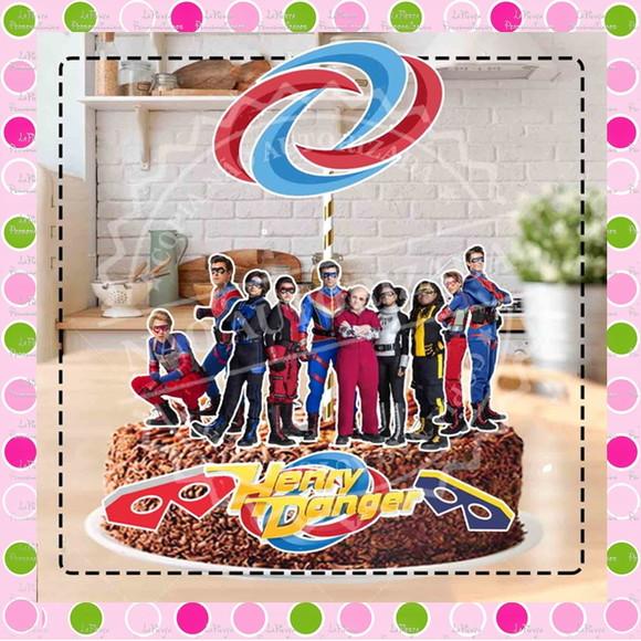 Topo de Bolo Henry Danger