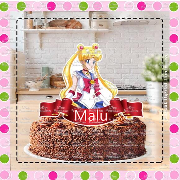 Topo de Bolo Sailor Moon
