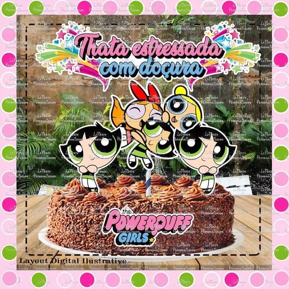 Topo de Bolo Meninas Super Poderosas
