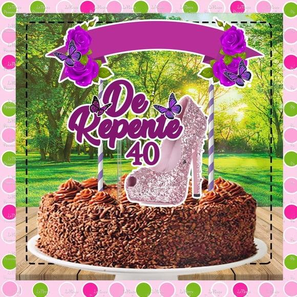 Topo de Bolo 40 Anos