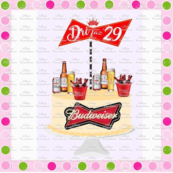 Topo de Bolo Cerveja