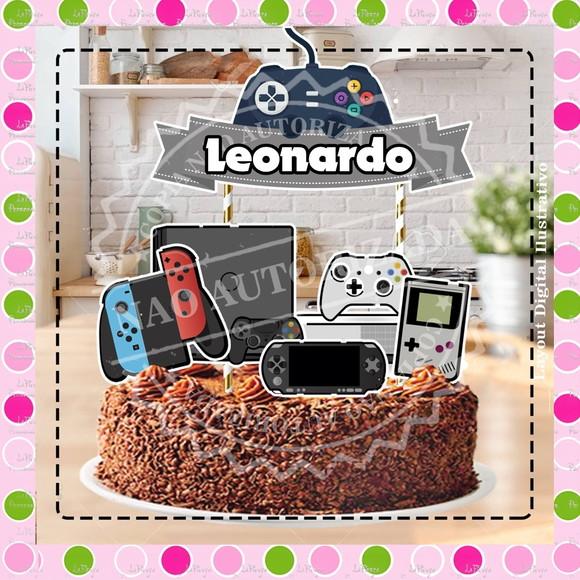 Topo de Bolo Video Game