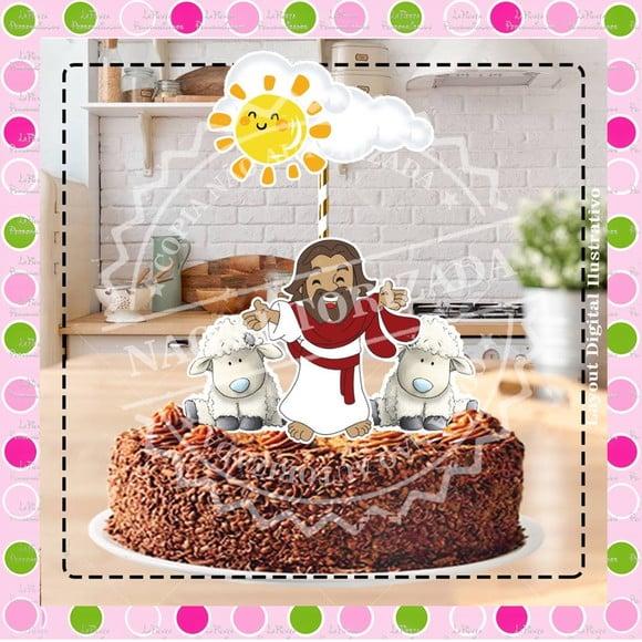 Topo de Bolo Jesus