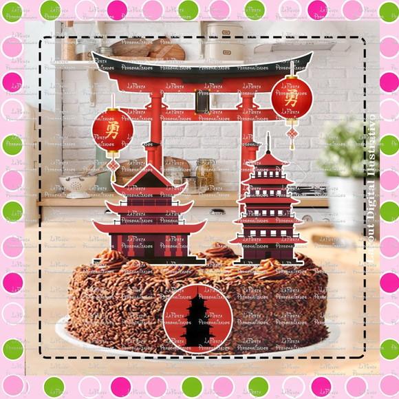 Topo de Bolo Japão
