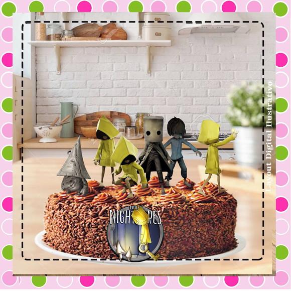 Topo de Bolo Little Nightmares