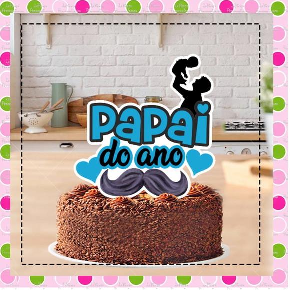Topo de Bolo Dia dos Pais