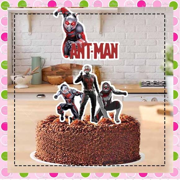 Topo de Bolo Ant-man