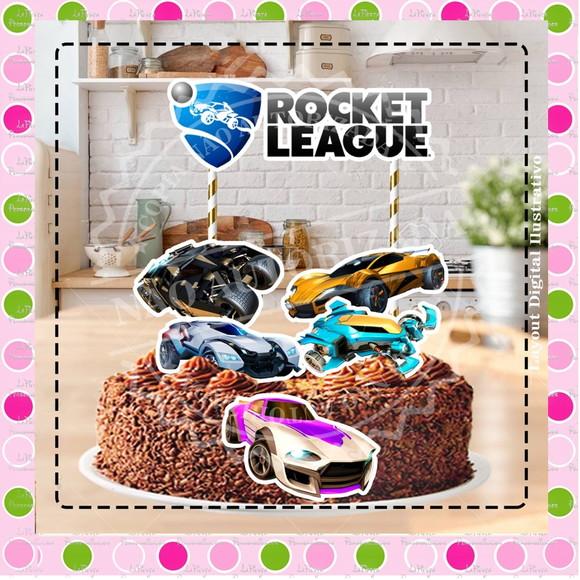 Topo de Bolo Rocket League