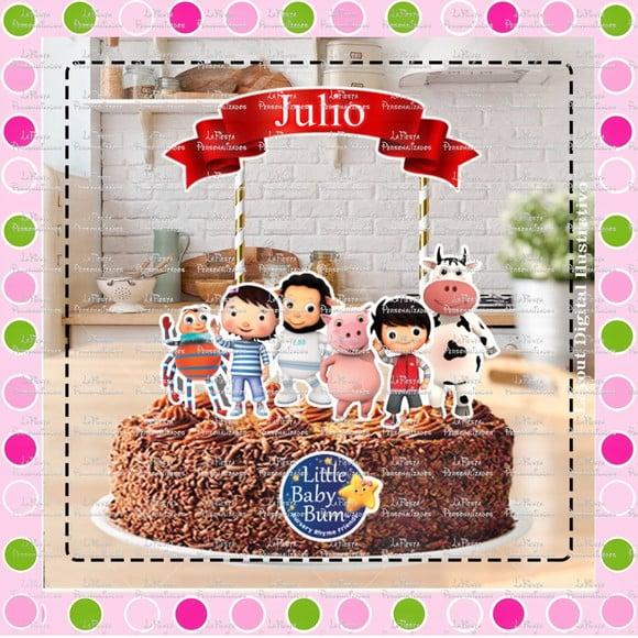 Topo de Bolo Little Baby Bum