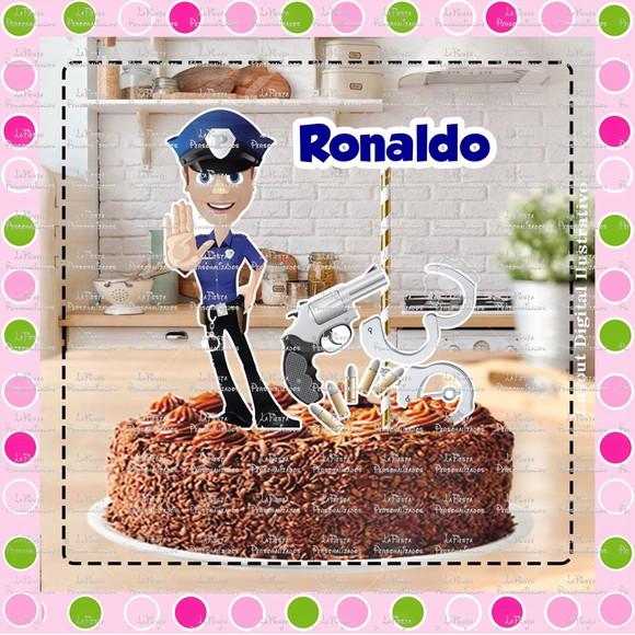 Topo de Bolo Policial