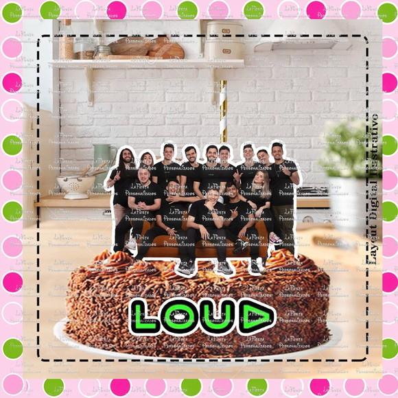 Topo de Bolo Loud