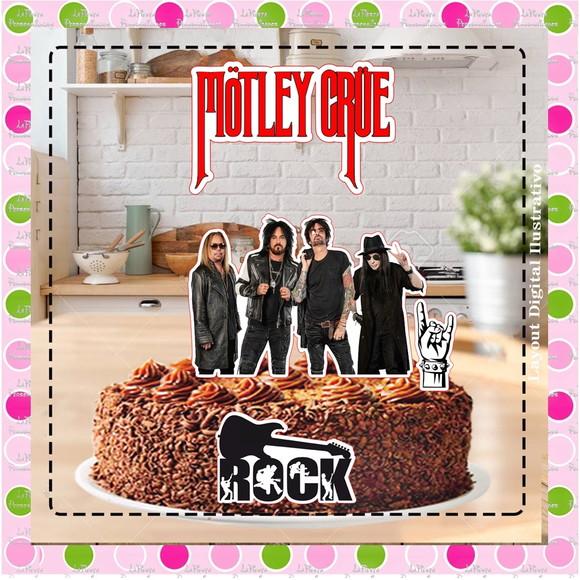 Topo de Bolo Banda de Rock
