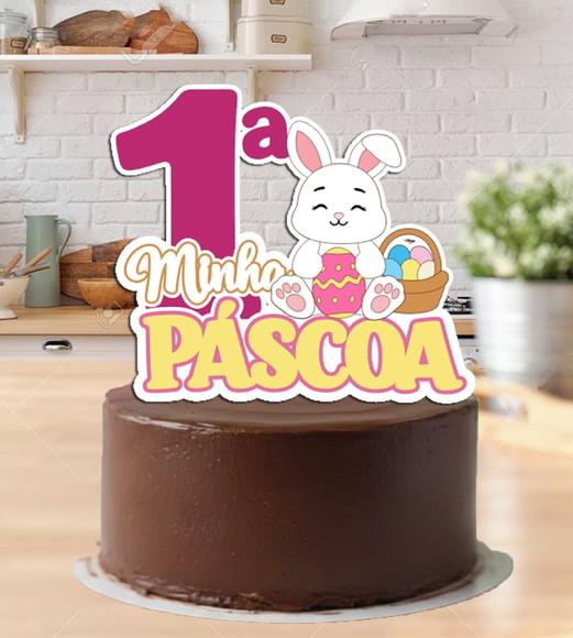 Topo de Bolo Páscoa