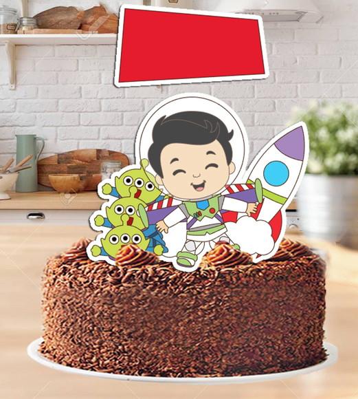 Topo de Bolo Toy Story