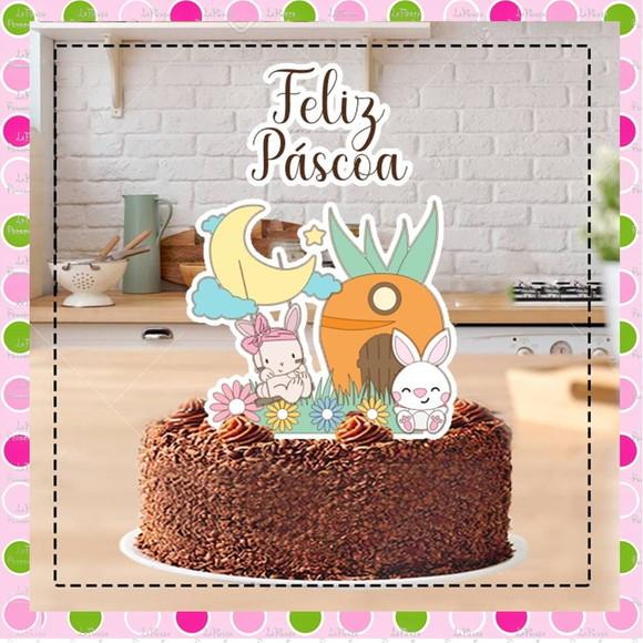 Topo de Bolo Páscoa